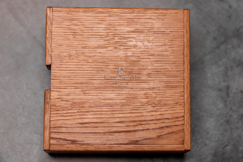 Салфетница, светлый дуб