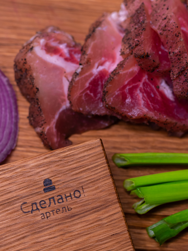 Доска разделочная из цельного дуба Божоле малая 30*16 см