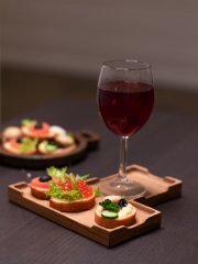 Поднос из дуба фуршетный Т-обратный светлая