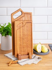 Набор разделочных досок из цельного дуба Божоле