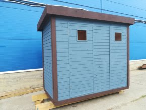 Хозблок с туалетом 2,5*1,2 м