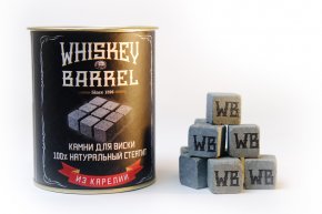 Камни для охлаждения напитков виски, пива, коньяка с гравировкой