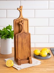 Набор разделочных досок из цельного дуба Ветка узкая